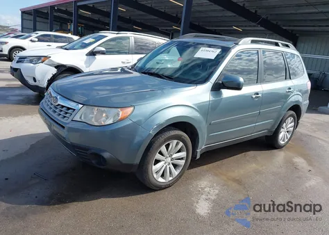 2012 Subaru Forester 2.5X Premium z USA, uszkodzony, nr VIN JF2SHBDC6CH443858